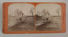 1870 Siege of Strasburg France T. Richard Stereoview Franco Prussian War Fort picture