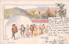 CPA 63 AUVERGNE A WEDDING AUGNERANT ILLUSTRATOR (Back Undivided) picture