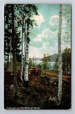 Wermland-Sweden, Landscape View, General Greetings, Vintage Souvenir Postcard picture