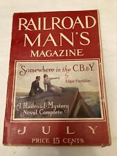 Railroad Man's Magazine July 1914 
