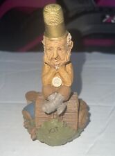 #122 Tom Clark  Vintage 2000  'KIT' #40 First Edition Gnome Figurine Thimble Hat picture
