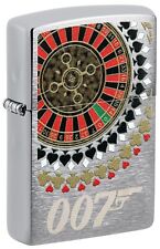 Zippo Lighter: James Bond, Roulette Wheel - Brushed Chrome 81519 picture