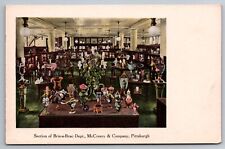 Section of Bric-a-Brac Dept McCreery & Company Pittsburgh PA c1905 Postcard N541 picture