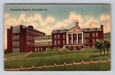 Coatesville PA-Pennsylvania, Coatesville Hospital Building, Vintage Postcard picture
