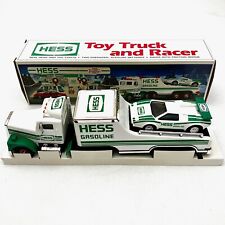 Vintage 1991 Hess Toy Truck with Lights and Racer with Friction Motor New In Box picture