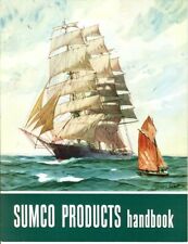 Vintage 1948 SUMCO Products Handbook GORDON GRANT Sailboat Cover picture