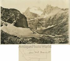 Mt Merritt Montana Glacier Park antique photo T Hileman picture