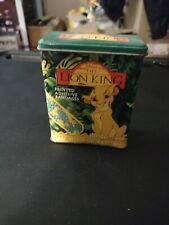 Vintage Walt DISNEY LION KING Tin Bandage Box Empty picture