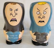 Beavis and Butthead Set Of 2 Ceramic Mug Valentines Day Bevis Butt Head Cup Set picture