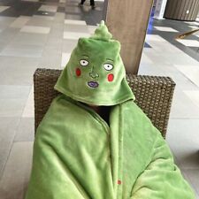 Anime Mob Psycho 100 Funny Ekubo Flannel Cloak Blanket Cosplay Warm Hoodie Gift  picture