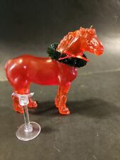 WIA Clydesdale Gustav Red Christmas Holiday Eberl 1:18 Scale Horse figurine LE picture