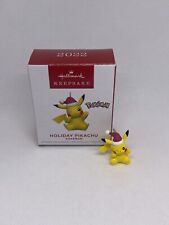 Hallmark Keepsake 2022 Pokemon HOLIDAY PIKACHU Miniature Ornament picture