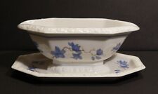 Rosenthal Selb US Zone 1945-1949 Maria Blue Flowers Gravy Boat picture