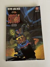 Batman Judge Dredd Judgement on Gotham Trade Paperback TPB 1991 picture