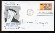 Helen Hayes signed autograph auto FDC Actress First Lady of American Theatre BAS picture