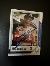 2024 Parkside Indy Car Trading Card Indianapolis 500 Signed Scott McLaughlin picture