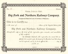Big Fork and Northern Railway Co. - Northern Pacific Archive - Northern Pacific  picture