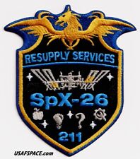 Authentic SPX-26 -SPACEX CRS-26- NASA ISS RESUPPLY Mission -A-B Emblem USA PATCH picture