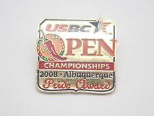 USBC Open Championships 2008 Albuquerque Vintage Lapel Pin picture