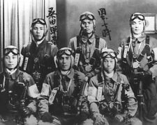 KAMIKAZE PILOTS Crew Glossy 8x10 Photo WWII Poster World War II Poster picture