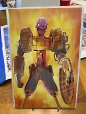Okra Tron Wrath Of SawBot Virgin Fire Variant NYCC  EXCLUSIVE NM 70/100 picture