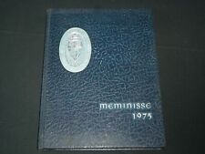 1975 MEMINISSE WEST MORRIS MOUNT OLIVE HIGH SCHOOL YEARBOOK - YB 1654 picture