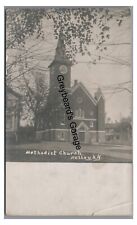 RPPC Methodist Church HOLLEY NY New York Real Photo Postcard picture