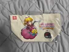 NEW Limited Edition Nintendo Princess Peach Showtime x Kung Fu Tea Mini Tote picture