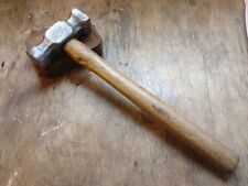 Vintage Blacksmiths rounding Hammer, Would make American Hammer Sledge 3.5lbs picture