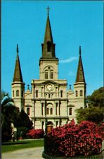Postcard St Louis Cathedral New Orleans Louisiana LA picture