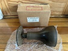 Vintage Bronze Painted Aluminum Swivelier 11251 Cone Lamp Wall Sconce Ceiling picture