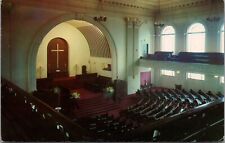 First Congregational Church Christ San Francisco CA Pews Choir Loft Postcard UNP picture