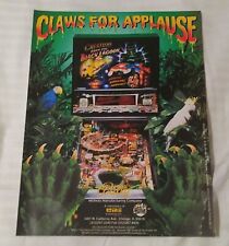 Bally Creature From The Black Lagoon Original Pinball Flyer Nice picture