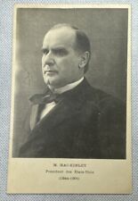 Postcard RPPC William McKinley 25th American President Posted picture