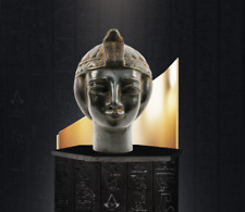 Amazing Large Head of Queen HATSHEPSUT Queen of the power with The cobra picture