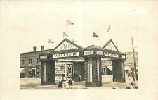 Postcard RPPC C-1918 Victory Arch welcome Western Union occupational TP24-3360 picture