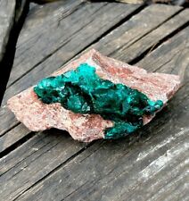 Rare DIOPTASE Crystal Mineral Pointe-Noire Mine, Brazzaville, CONGO picture