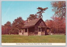 Hoosier Nest Cabin, Brown County State Park, Nashville IN Indiana 4x6 Postcard picture
