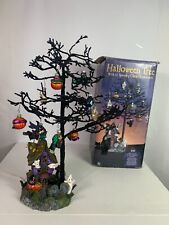 Costco Halloween Tree with 9 Spooky Glass Ornaments  *READ DESCRIPTION* picture