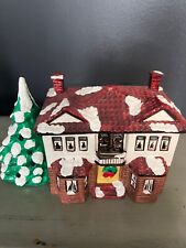 Vintage 1986 Department 56 Original Snowhouse Series Duplex • Christmas picture