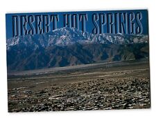 Aerial View of Desert Hot Springs, CA Oasis Capital of the World Postcard picture