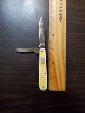 Vintage Syracuse Knife Company 2 Blade Folding Jack Knife 0077 For Parts picture