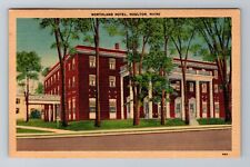 Houlton ME-Maine, Northland Hotel, Advertisement, Antique Vintage Postcard picture