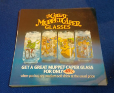 MCDONALDS PROMOTIONAL TRANSLIGHT POINT OF PURCHASE-Muppet Caper Glasses 22x22 picture