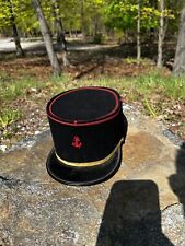 Vintage French France Petty Officer Sous Officier Naval Trooper Hat 1960 picture