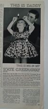 1959 Kate Greenaway little girls Dress this is Daddy vintage Christmas lights ad picture
