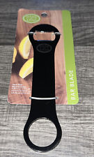 Dash Of That Bar Blade Bottle Opener-gunmetal Stainless Steel 7.25” x 1.75” W picture