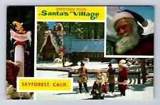 Skyforest CA-California, Santa's Village, Antique, Vintage Postcard picture