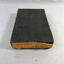 Vintage Oxford Ruby 32mo Text Bible #01142 OF Maroon picture