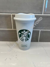 STARBUCKS Reusable Grande 16 OZ Plastic Coffee Tea Hot Cup Mug  picture